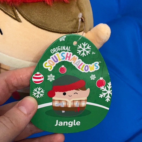 Original Squishmallows Jangle Size 8 “ Inch Christmas Elf NWTS - Picture 3 of 9